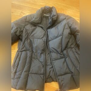 Marc New York Black Puffer Jacket Weather-Resistant Quilted